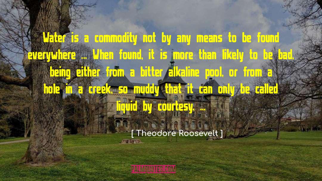 Fractionated Alkaline quotes by Theodore Roosevelt