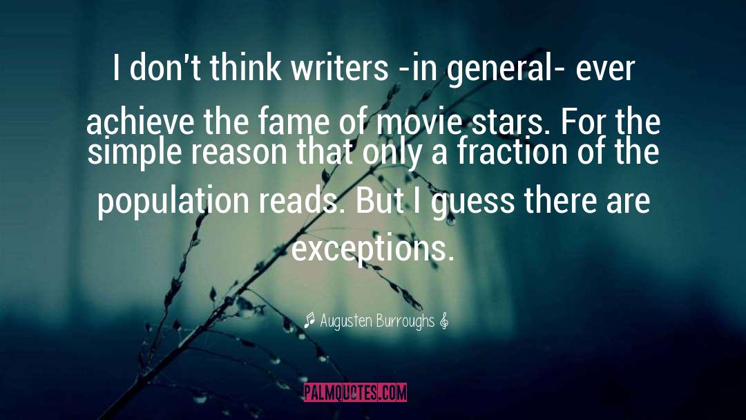 Fractions quotes by Augusten Burroughs