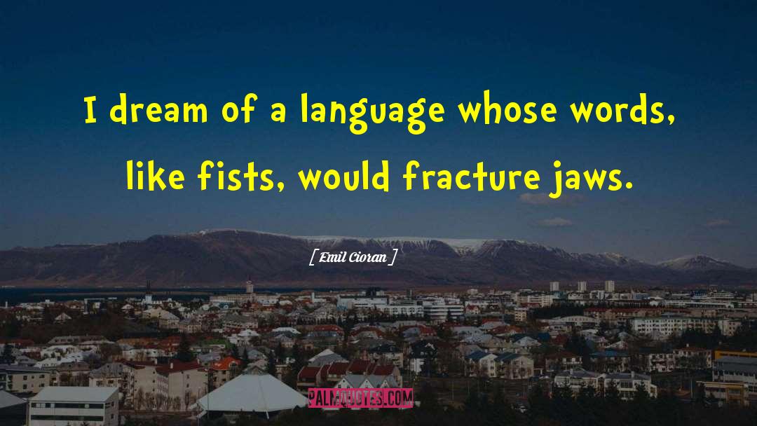 Fracture quotes by Emil Cioran