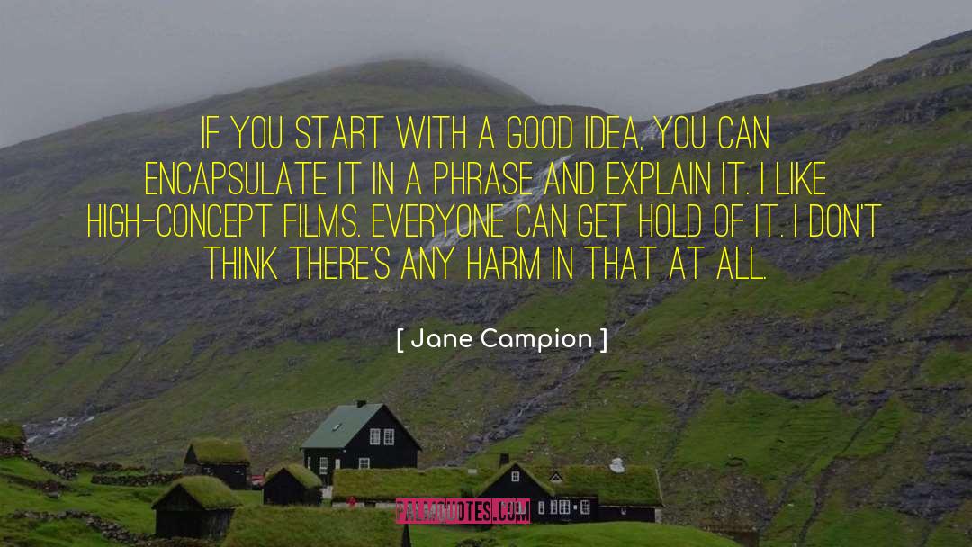 Fractured Idea quotes by Jane Campion