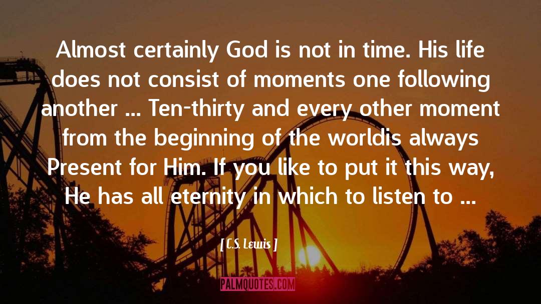 Fragile Eternity quotes by C.S. Lewis