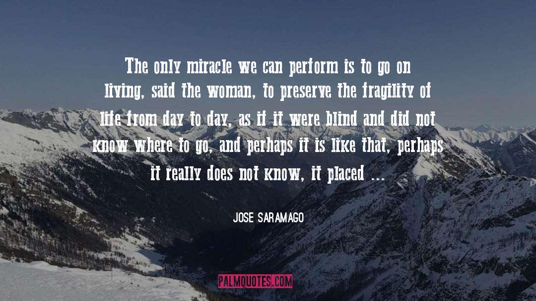 Fragility Of Life quotes by Jose Saramago