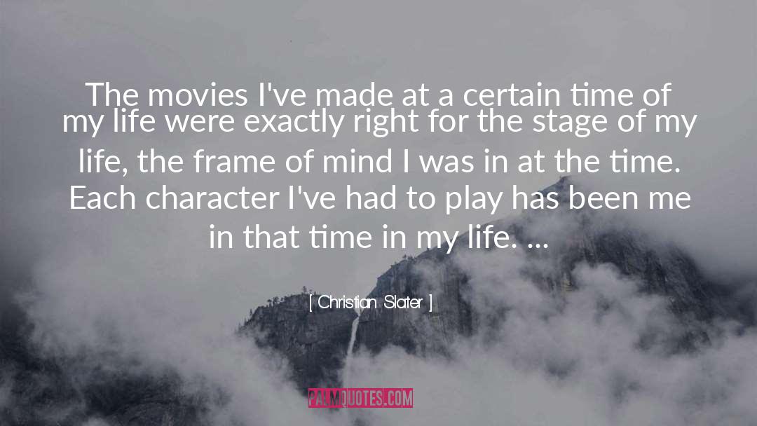 Frame Of Mind quotes by Christian Slater
