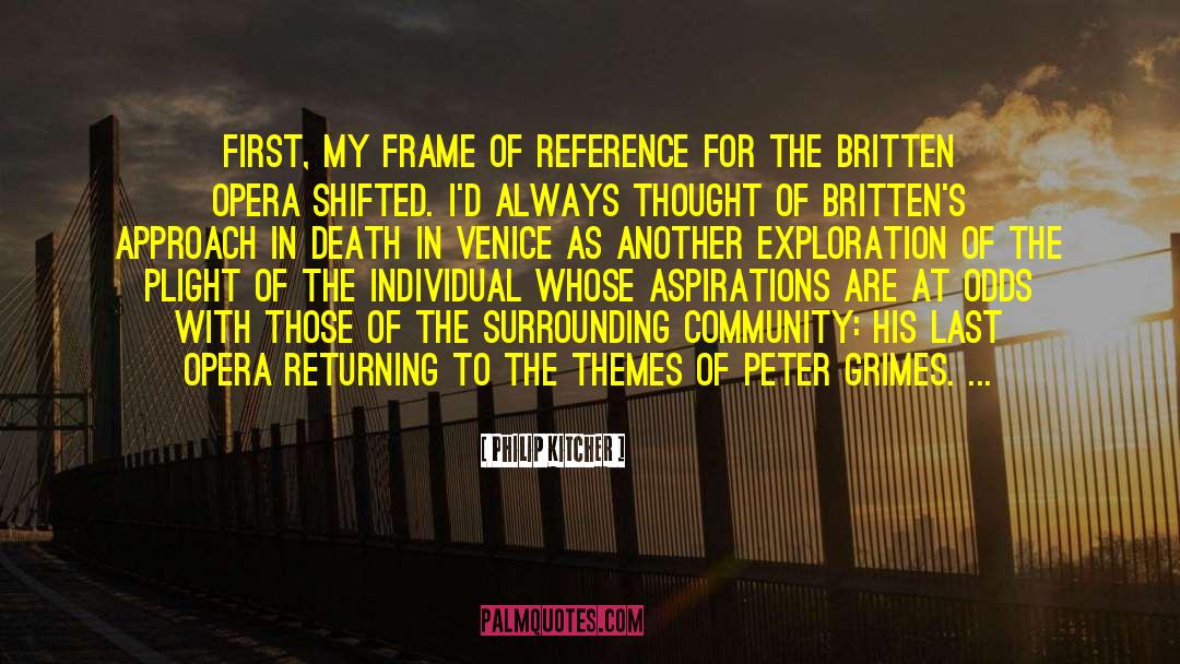 Frame Of Reference quotes by Philip Kitcher
