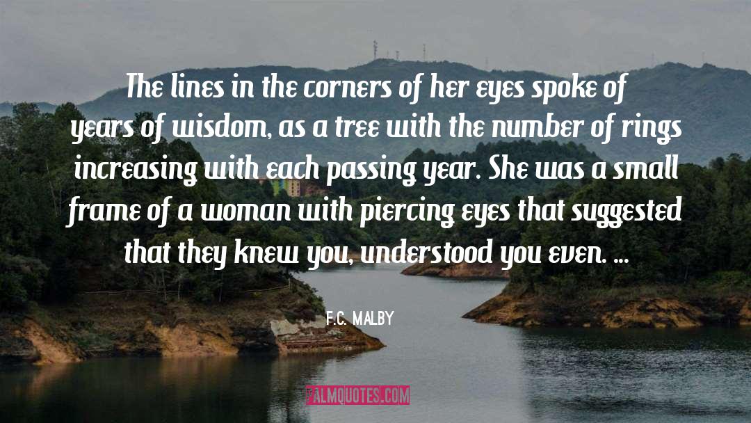 Frame quotes by F.C. Malby