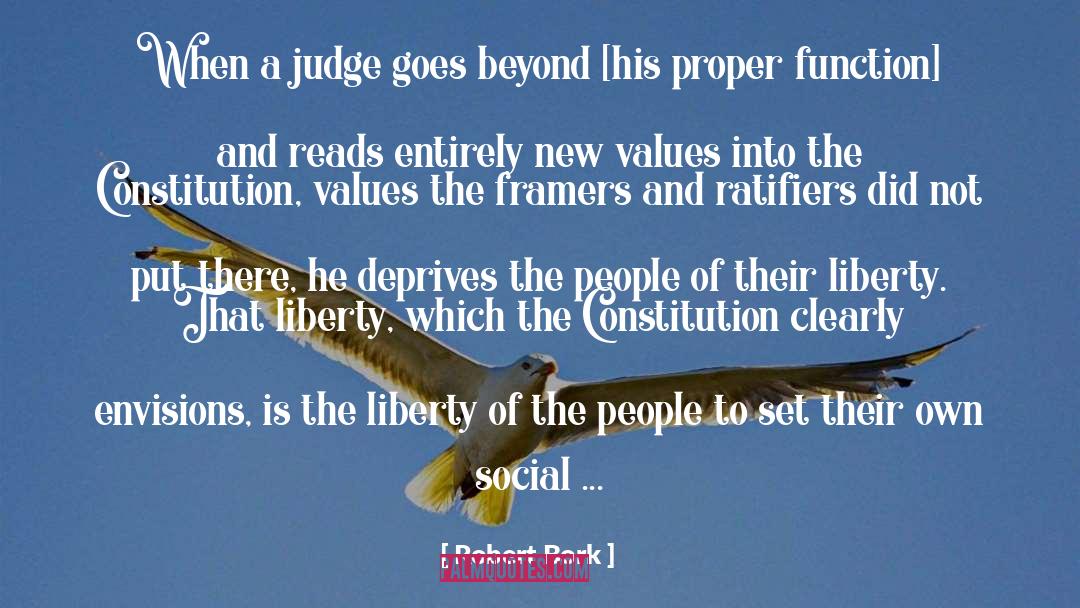 Framers quotes by Robert Bork