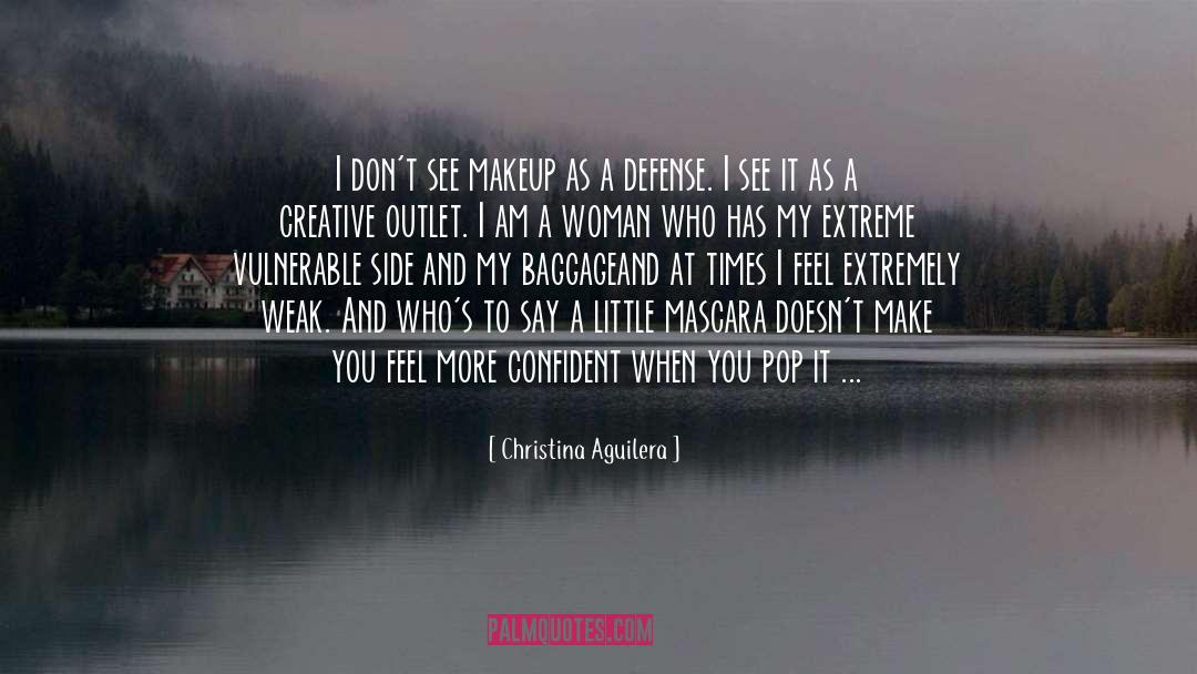 Framis Makeup quotes by Christina Aguilera