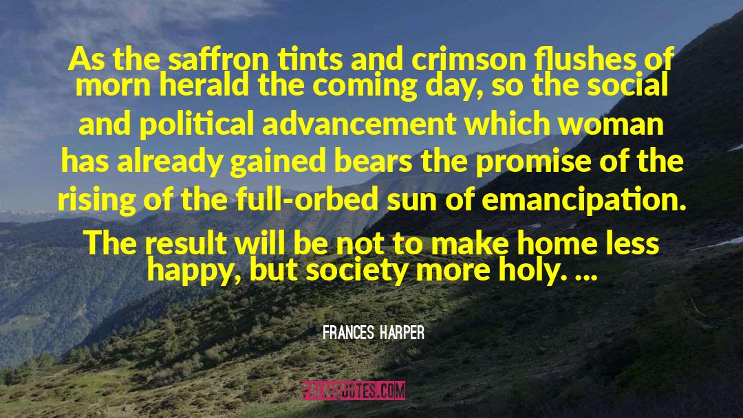 Frances Monson quotes by Frances Harper