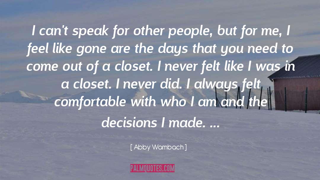 Francesas Closet quotes by Abby Wambach