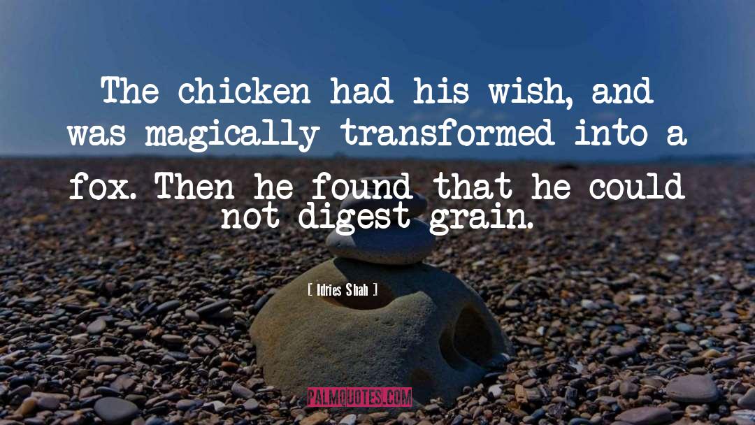Francese Chicken quotes by Idries Shah
