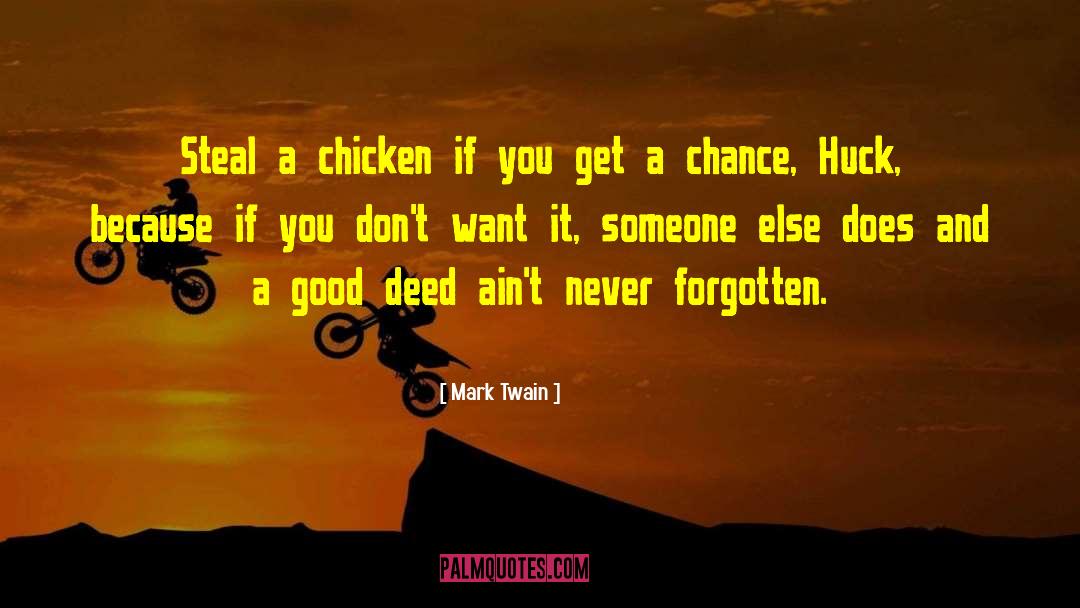 Francese Chicken quotes by Mark Twain