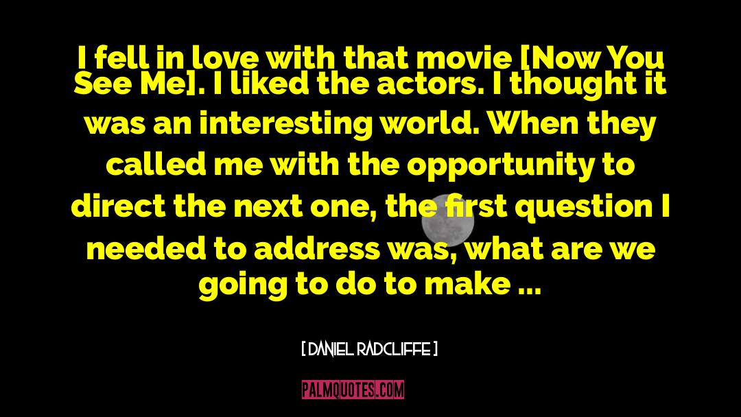 Franchise quotes by Daniel Radcliffe