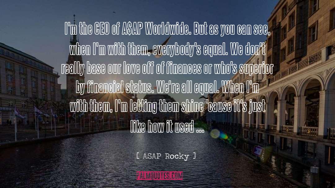 Franglais Ap quotes by ASAP Rocky