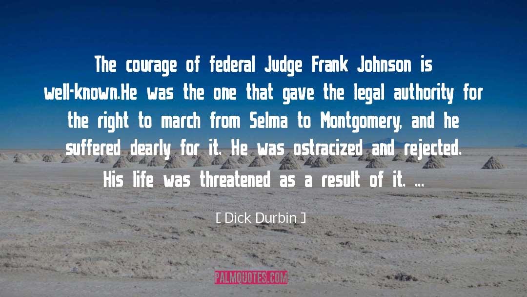 Frank Bama quotes by Dick Durbin
