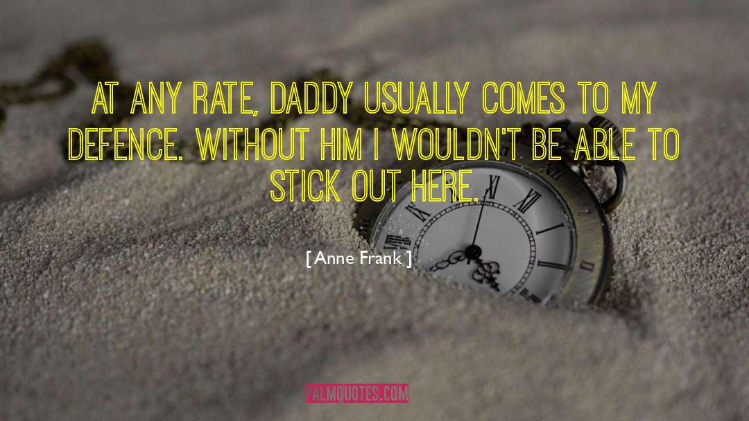 Frank Fay quotes by Anne Frank
