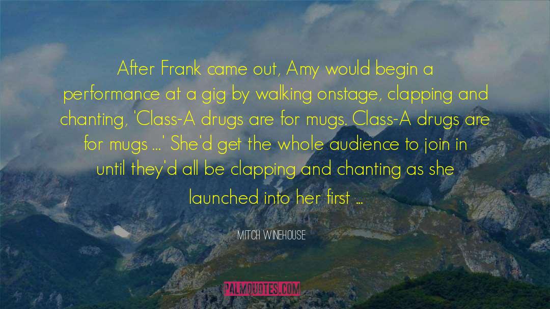 Frank Porter quotes by Mitch Winehouse