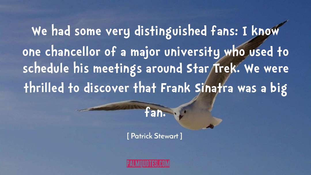 Frank Sinatra quotes by Patrick Stewart