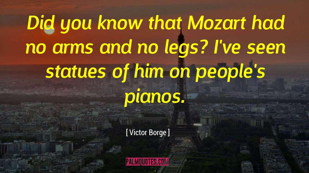 Frankenstein And Victor Doppelganger quotes by Victor Borge