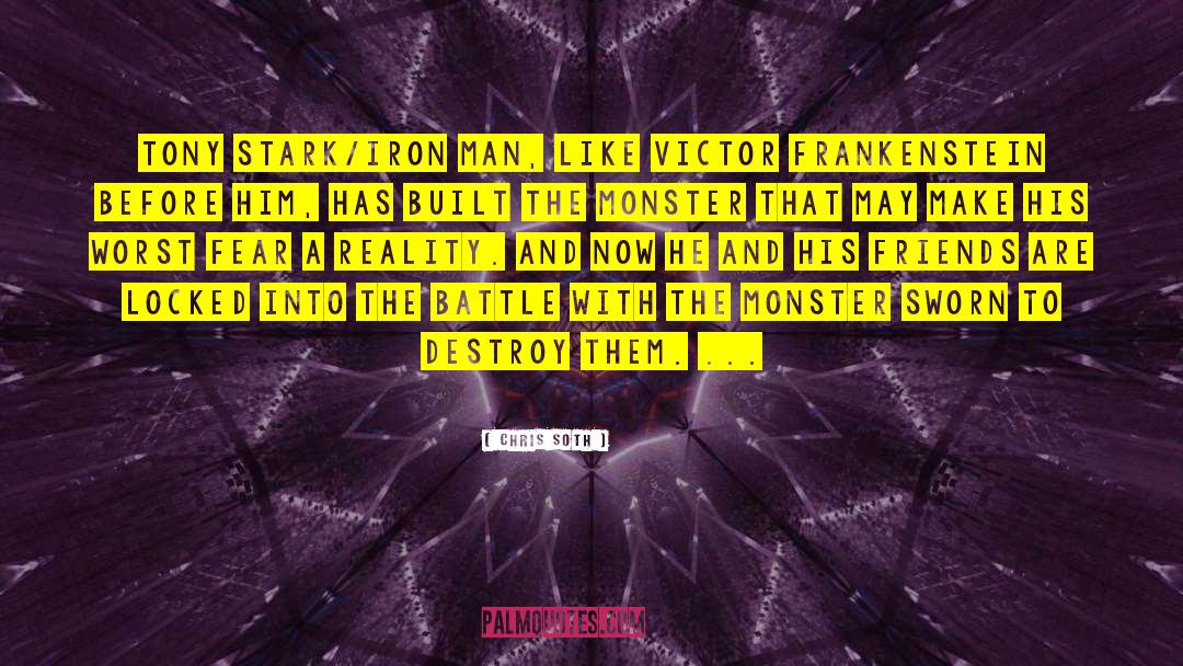 Frankenstein And Victor Doppelganger quotes by Chris Soth