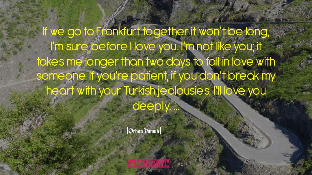 Frankfurt quotes by Orhan Pamuk