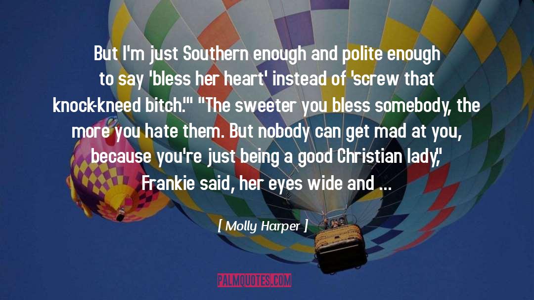 Frankie To Haper quotes by Molly Harper