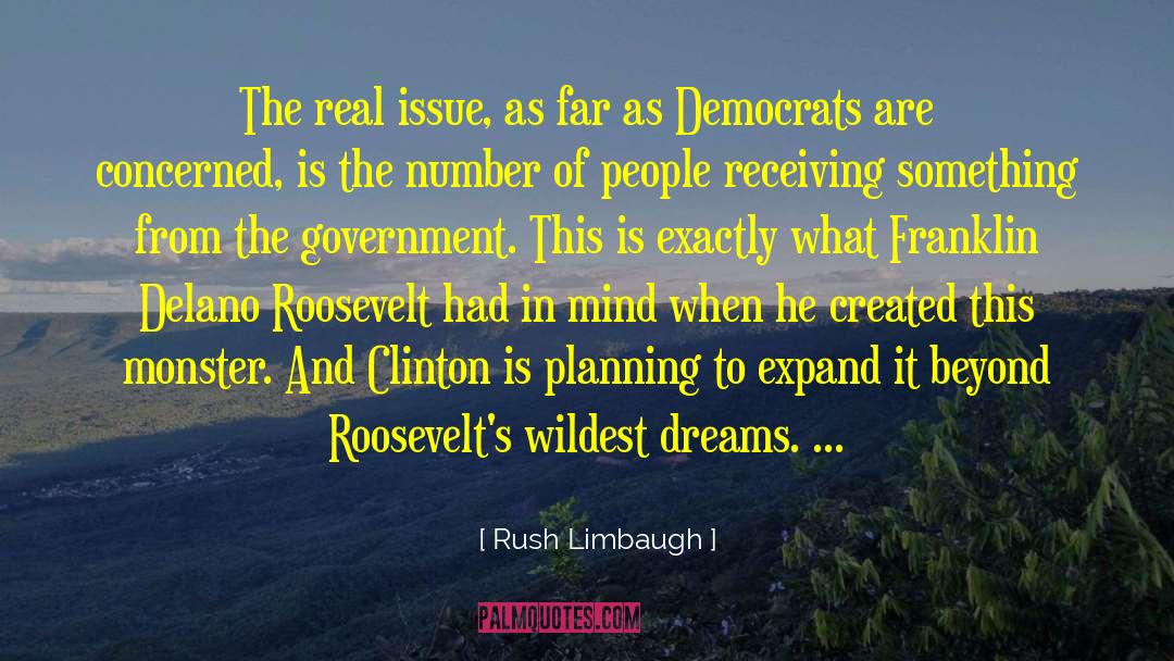 Franklin Delano Roosevelt quotes by Rush Limbaugh