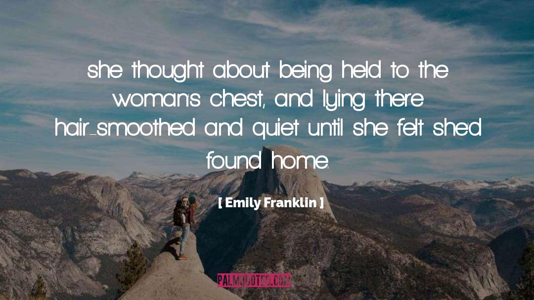 Franklin quotes by Emily Franklin