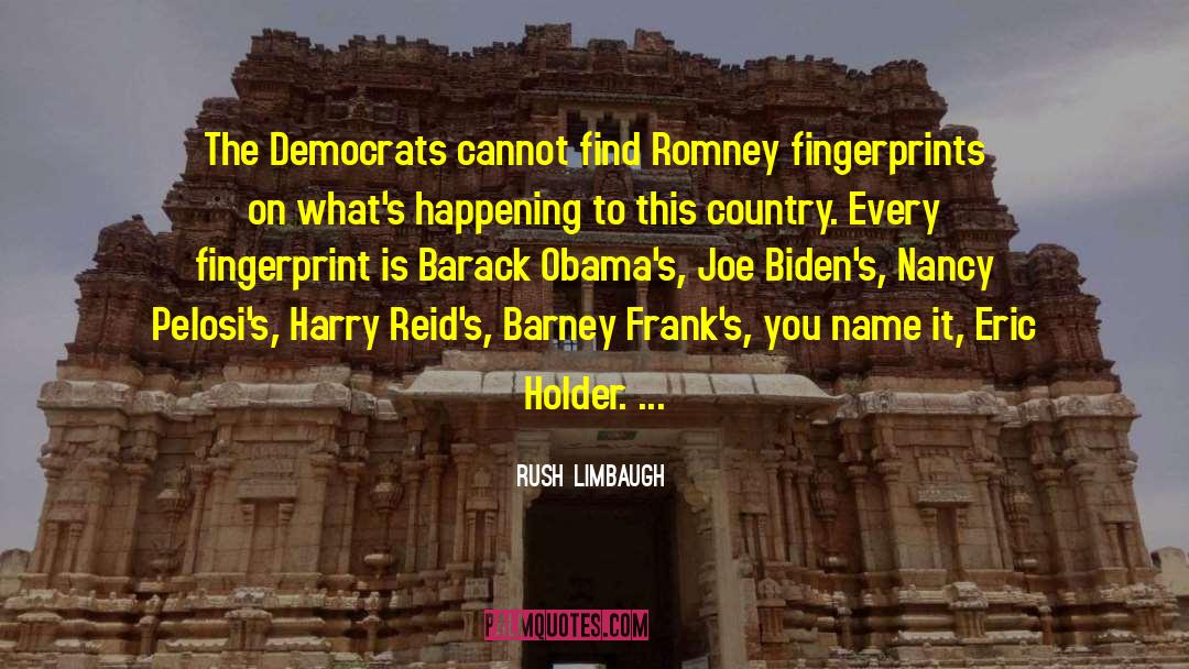 Franks quotes by Rush Limbaugh