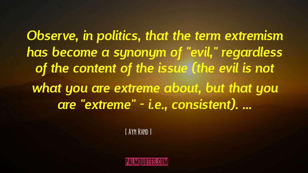 Frantically Synonym quotes by Ayn Rand
