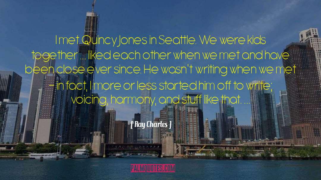 Frasier Seattle quotes by Ray Charles