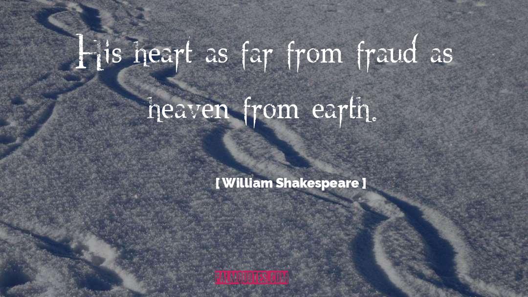 Fraud quotes by William Shakespeare