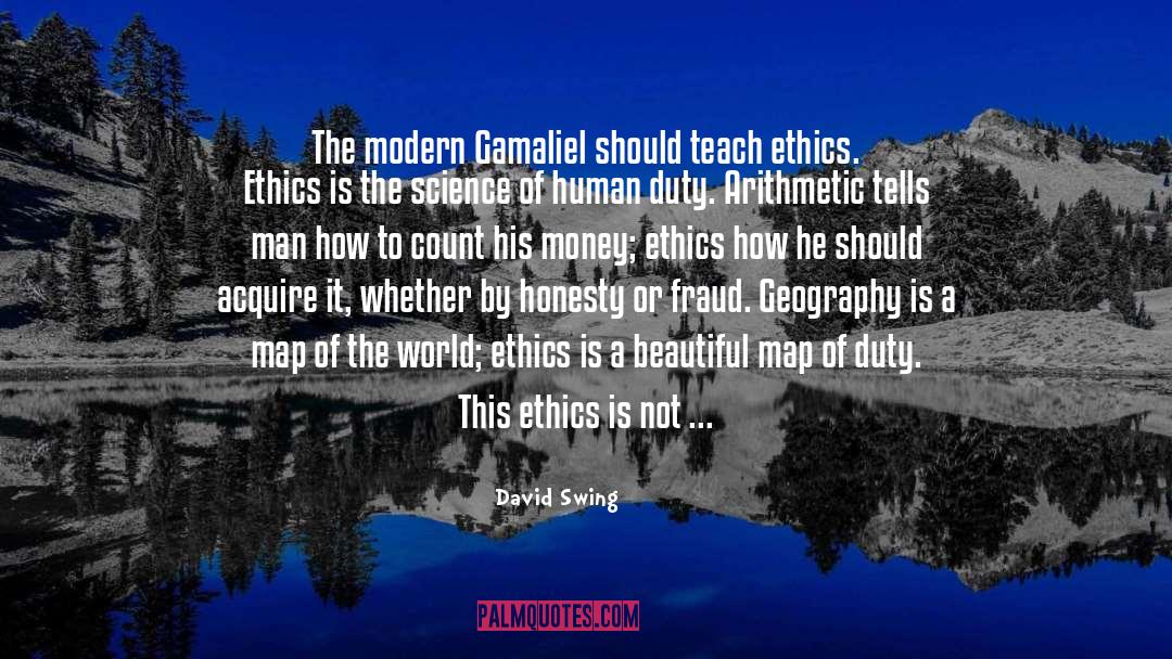 Fraud quotes by David Swing