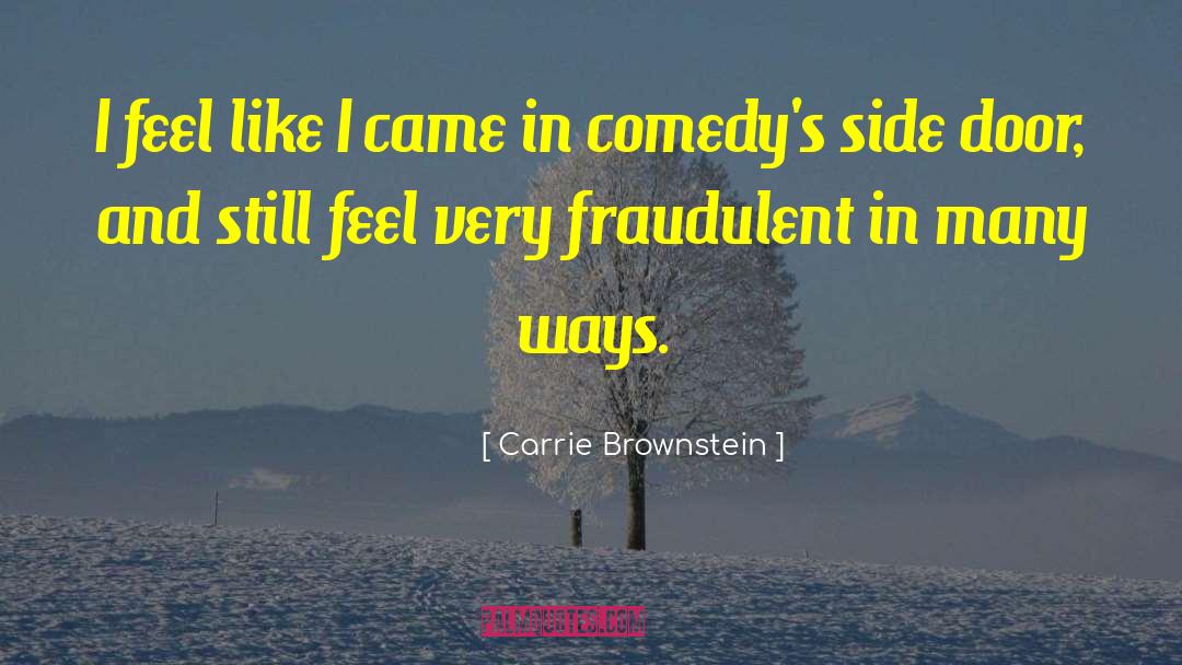 Fraudulent quotes by Carrie Brownstein