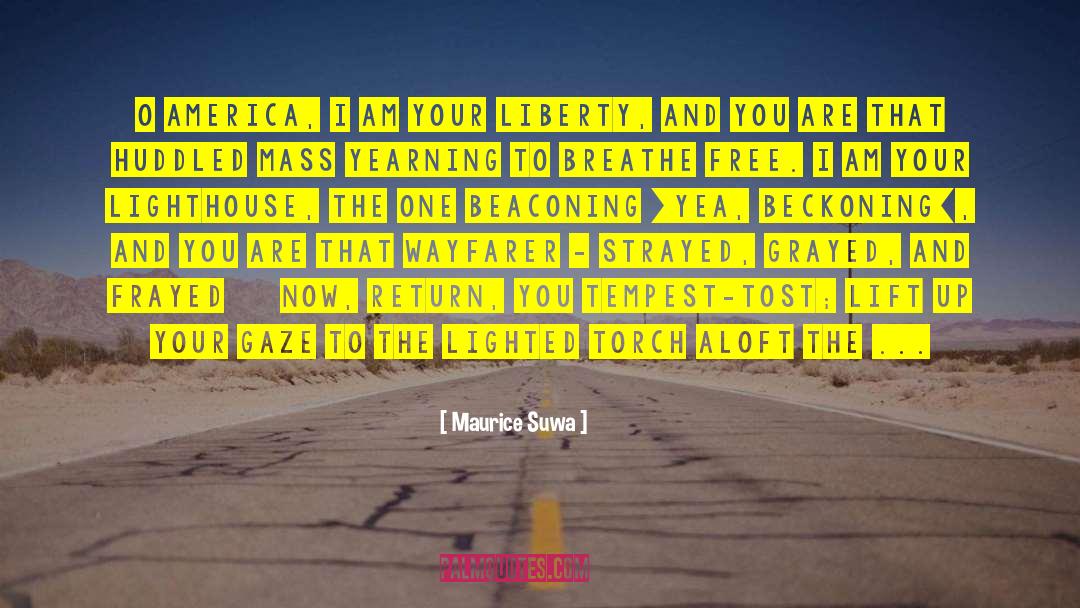 Frayed quotes by Maurice Suwa