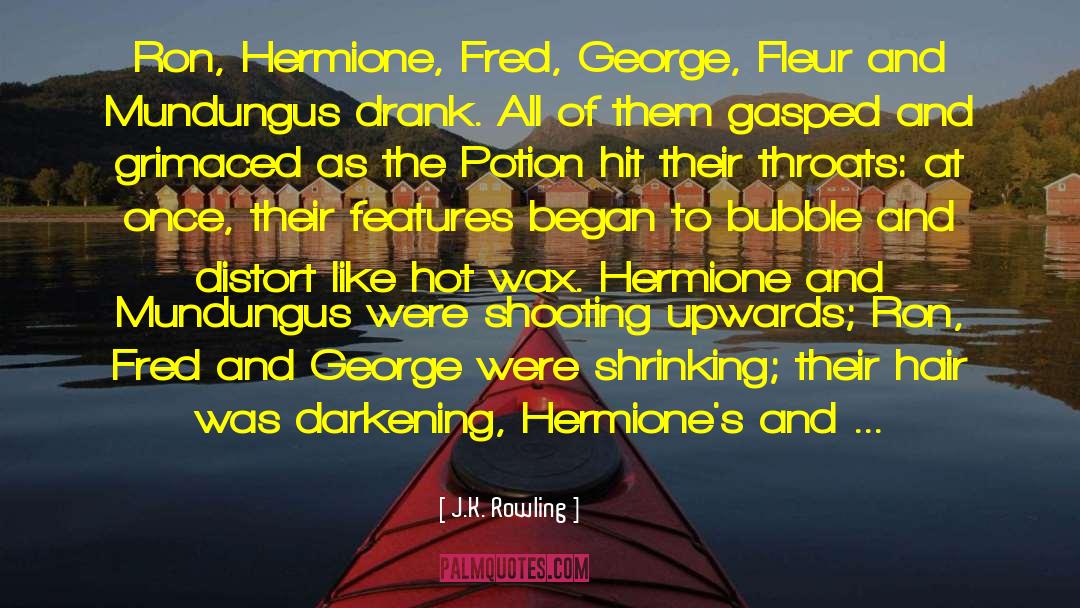 Fred George Weasley Humor quotes by J.K. Rowling