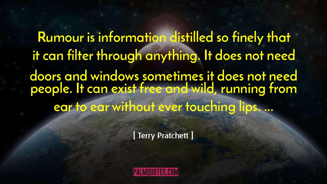 Free And Wild quotes by Terry Pratchett