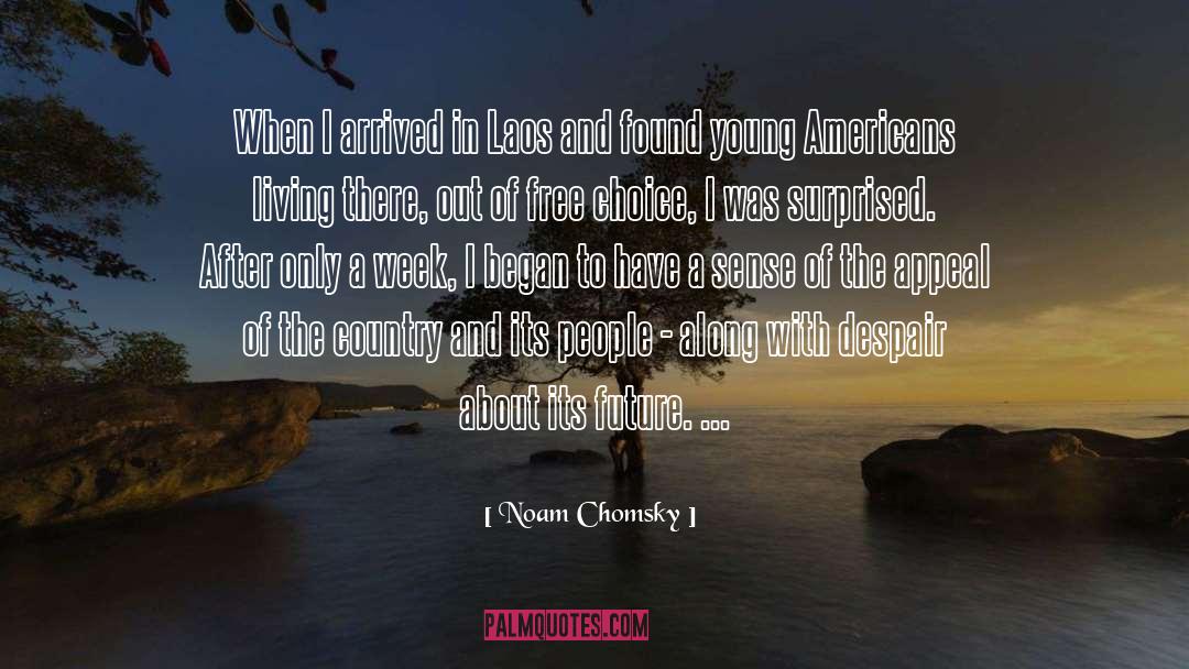 Free Choice quotes by Noam Chomsky