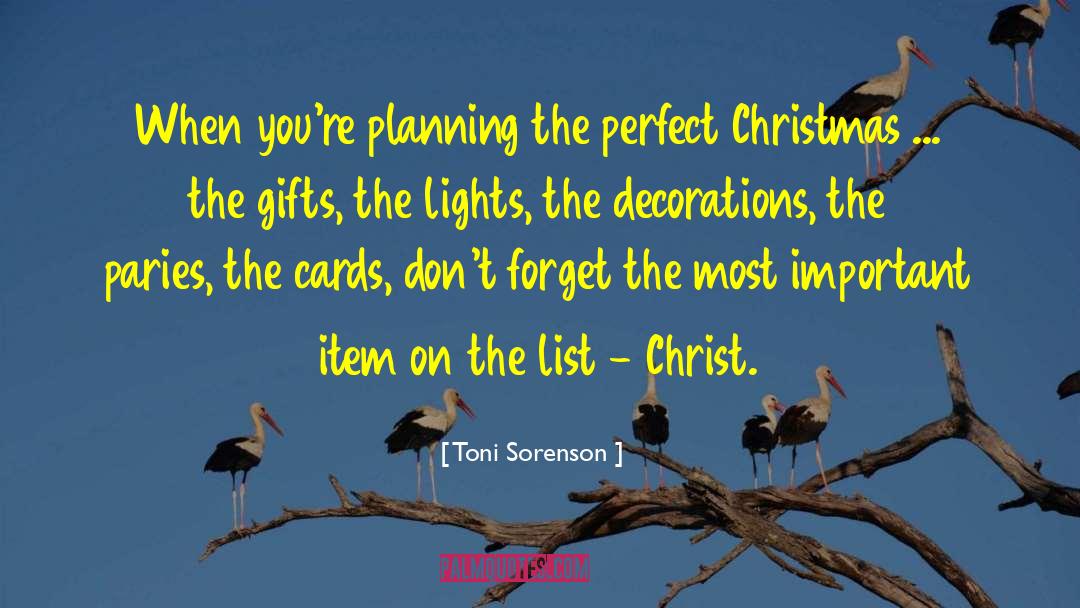 Free Christmas Cards quotes by Toni Sorenson