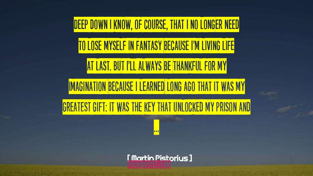 Free Diving quotes by Martin Pistorius