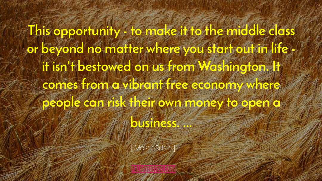 Free Economy quotes by Marco Rubio