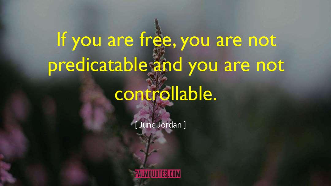 Free Economy quotes by June Jordan