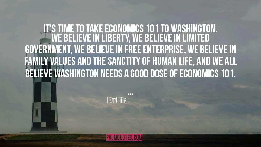 Free Enterprise quotes by Kurt Bills