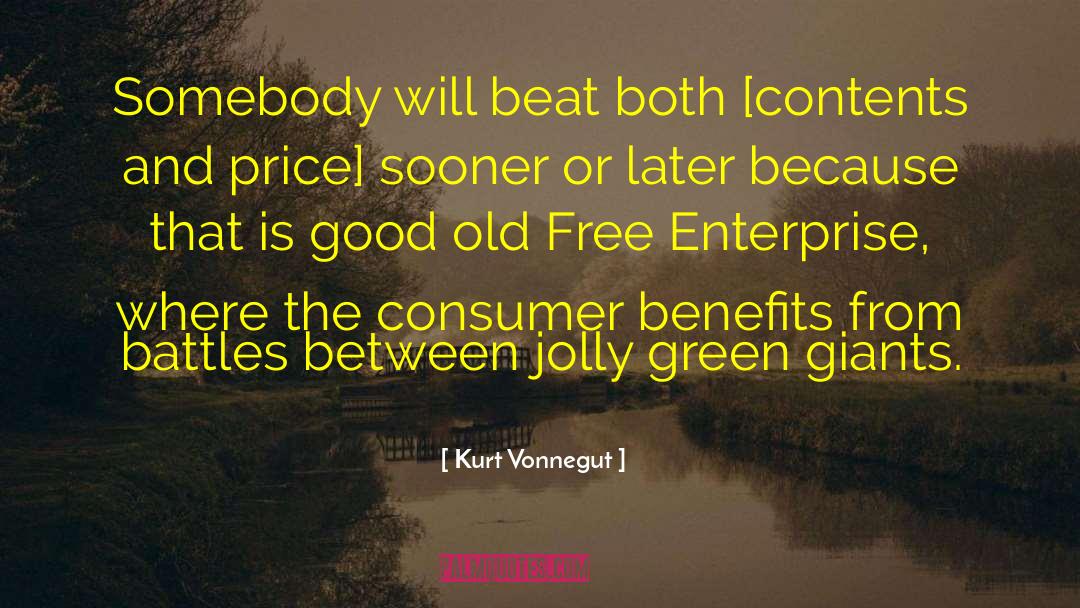 Free Enterprise quotes by Kurt Vonnegut