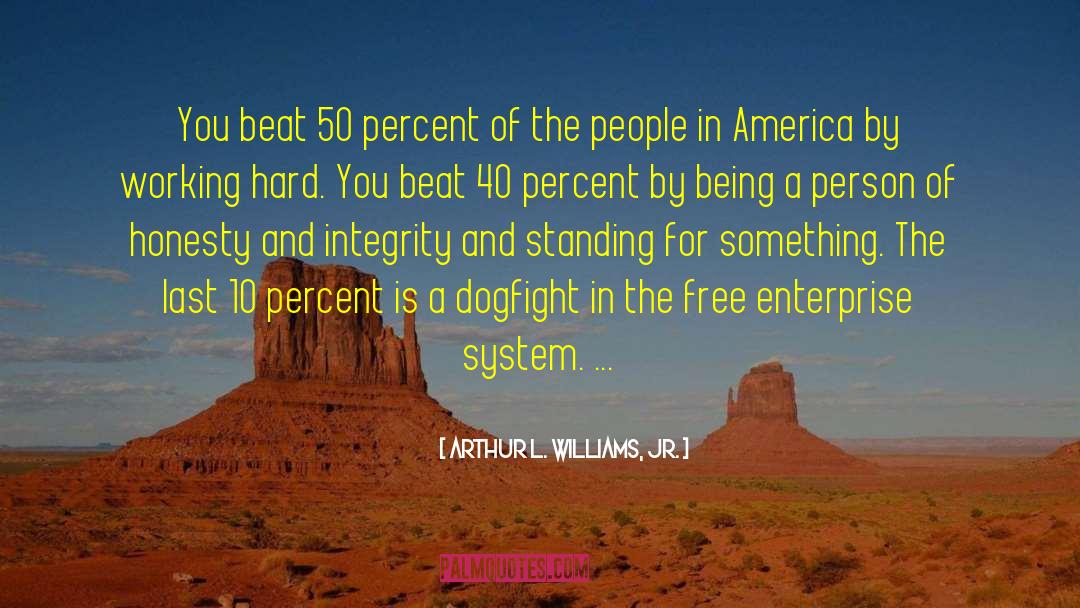 Free Enterprise System quotes by Arthur L. Williams, Jr.