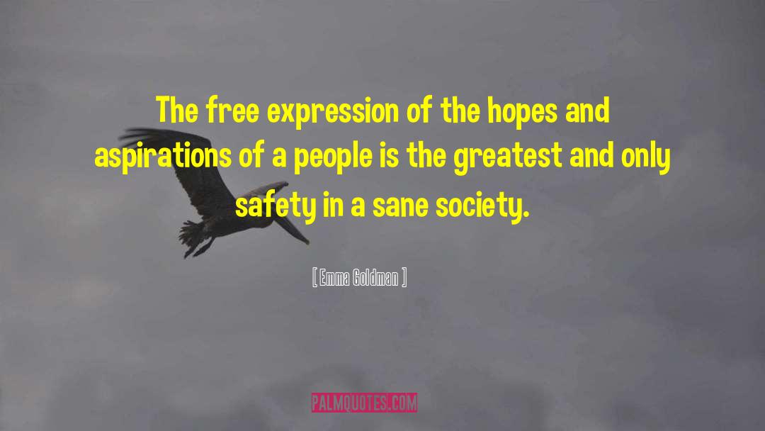 Free Expression quotes by Emma Goldman