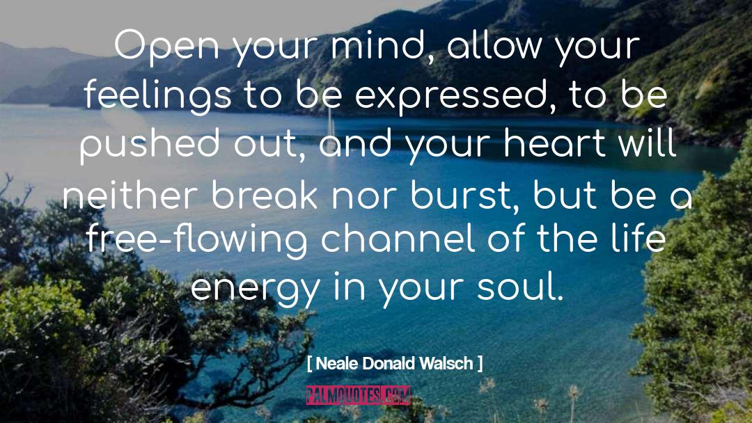 Free Flowing quotes by Neale Donald Walsch