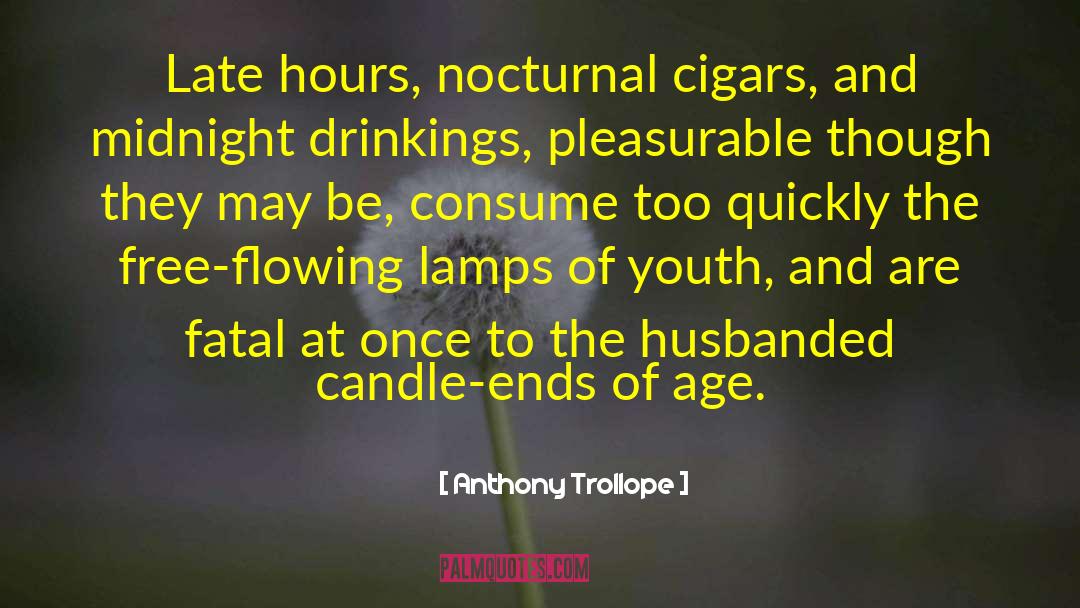 Free Flowing quotes by Anthony Trollope