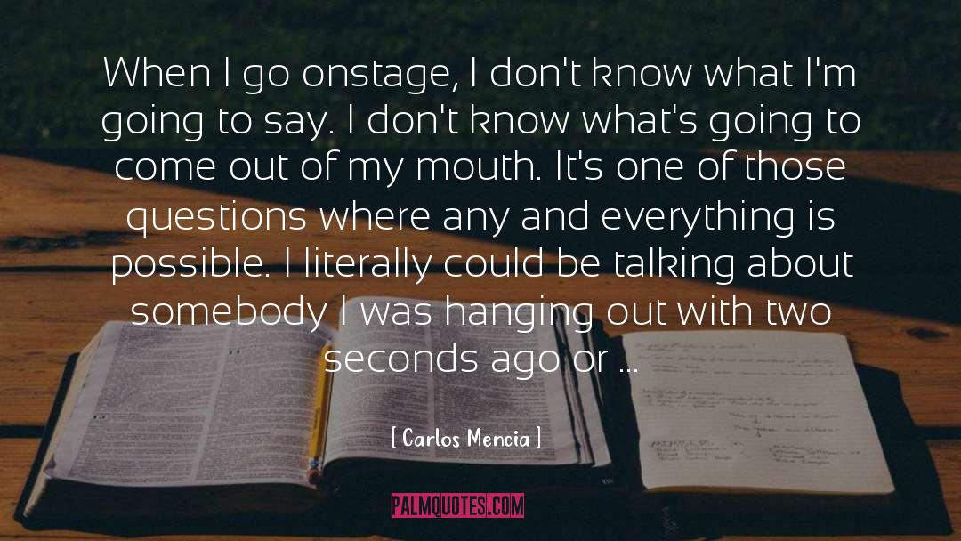 Free Flowing quotes by Carlos Mencia