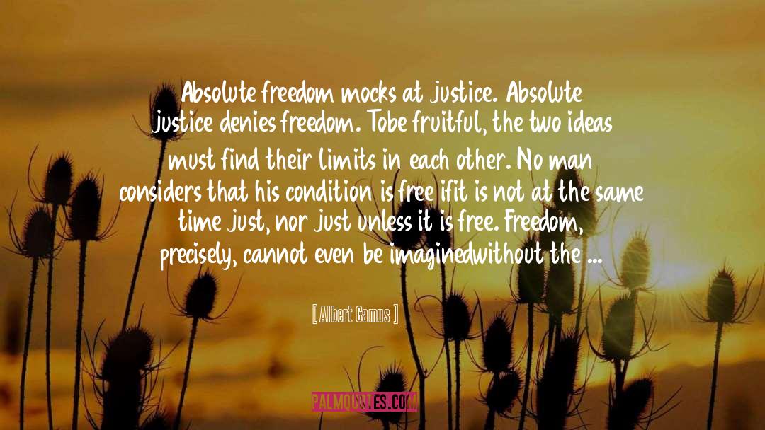 Free Freedom quotes by Albert Camus