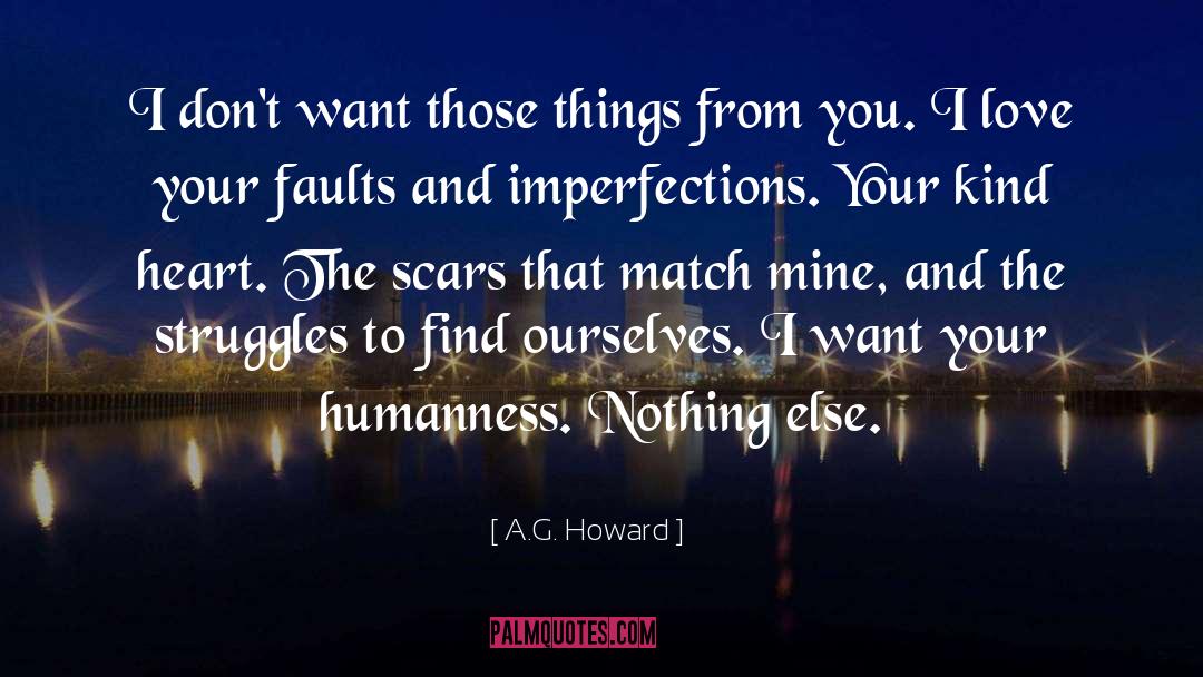 Free From Faults quotes by A.G. Howard